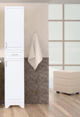 Шкаф-пенал для ванной Style Line Олеандр-2 36 1 ящик