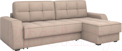 Диван угловой Rivalli Кембридж (Tutor Caramel) - фото