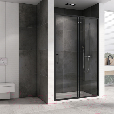Душевая дверь Abber Schwarzer Diamant AG30150B5