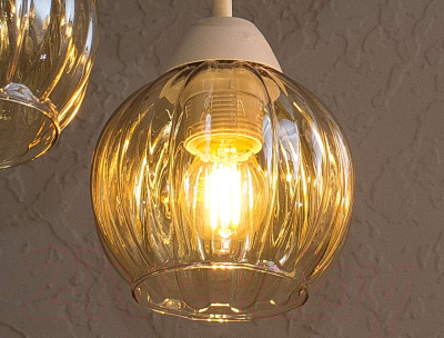 Люстра Aitin-Pro НПБ 02-6x60-105 / C1228/6 (белый)