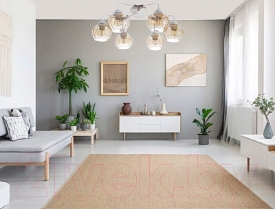 Люстра Aitin-Pro НПБ 02-6x60-105 / C1228/6 (белый)