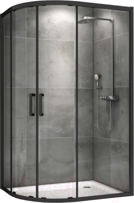 Душевой уголок Abber Schwarzer Diamant AG01119B - фото