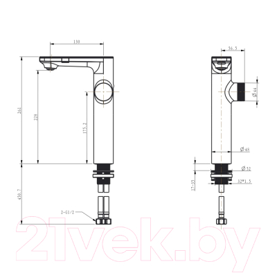 Смеситель Berges Morans / 076003