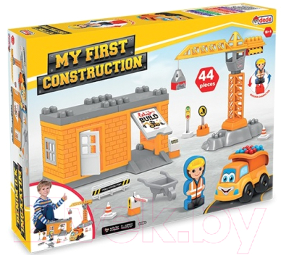Конструктор Dede Большая стройка / 03160 - фото