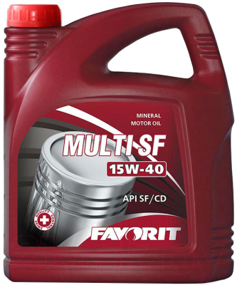 Моторное масло Favorit Multi SF 15W40 API SF/CD / 99898 - фото