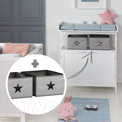 Комод пеленальный Roba Hamburg / 1711040WE (белый)