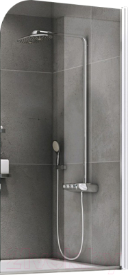 Стеклянная шторка для ванны Abber Ewiges Wasser AG52080 - фото