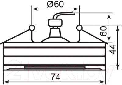 Точечный светильник Feron DL233 (хром, круг)