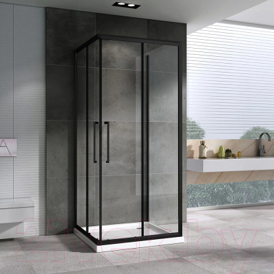 Душевой уголок Abber Schwarzer Diamant AG02080BH-S80B