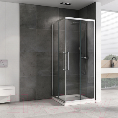 Душевой уголок Abber Schwarzer Diamant AG02090H