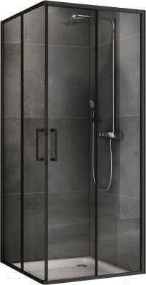 Душевой уголок Abber Schwarzer Diamant AG02100B5 - фото