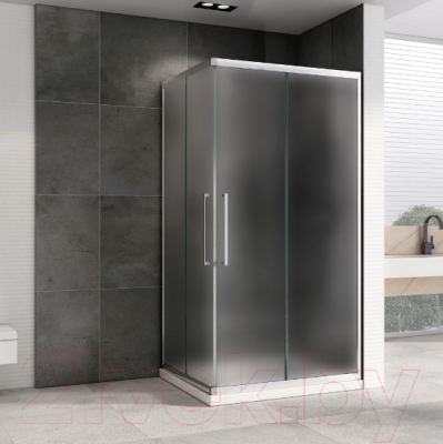 Душевой уголок Abber Schwarzer Diamant AG02128MH