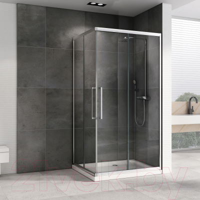 Душевой уголок Abber Schwarzer Diamant AG02129H