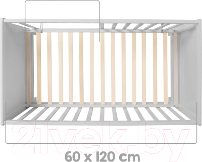Детская кровать-трансформер Roba Hamburg 60x120 / 0176TP