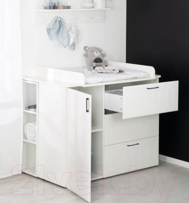Комод пеленальный Roba Sylt Baby / 1731831 (белый)