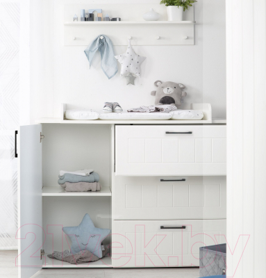 Комод пеленальный Roba Sylt Baby / 1731831 (белый)