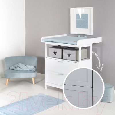 Комод пеленальный Roba Hamburg / 1712040WE (белый)