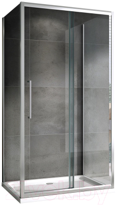 Душевой уголок Abber Schwarzer Diamant AG30150H-S75-S75 - фото