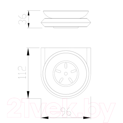 Мыльница Abber Nord AA1558