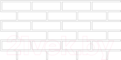 Трафарет кирпичной кладки Topiron Кирпичная кладка - фото