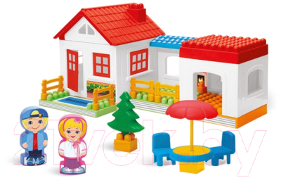 Конструктор Dede Любимый дом / 03135 - фото
