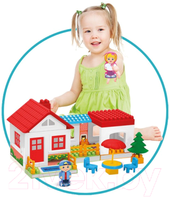 Конструктор Dede Любимый дом / 03135
