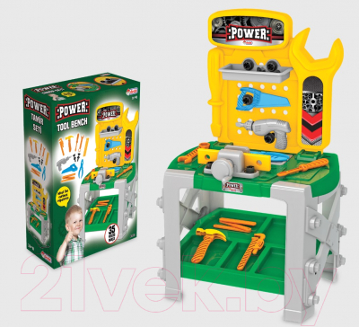 Верстак-стол игрушечный Dede Power Слесарная мастерская / 03033