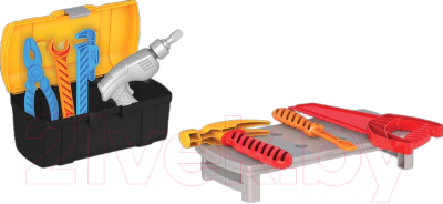 Набор инструментов игрушечный Dede Technic в чемодане / 03767 - фото