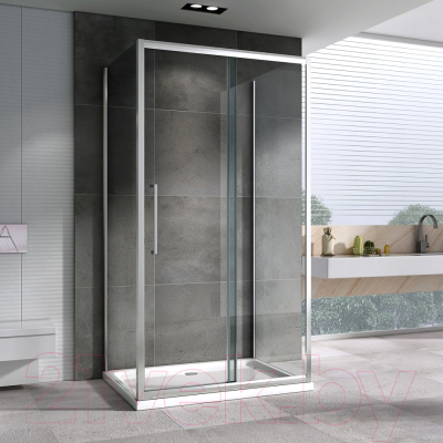 Душевой уголок Abber Schwarzer Diamant AG30100H-S85-S85