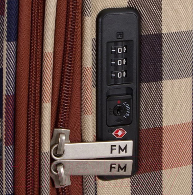 Чемодан на колесах Francesco Molinary 219-1094FM-5-26BEG