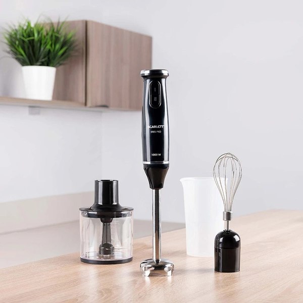 Блендер погружной Scarlett SC-HB42F12 (черный)