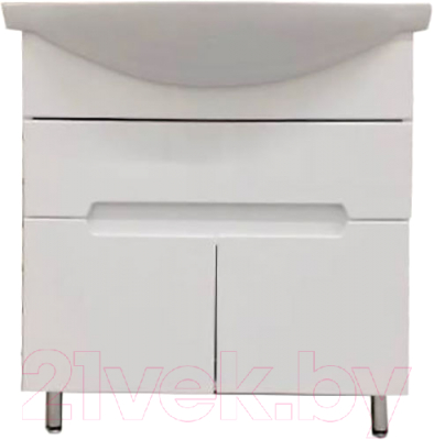 Тумба под умывальник Garda Marko-113 75 / Т_ум_1ящ_2дв_750_Marko - фото