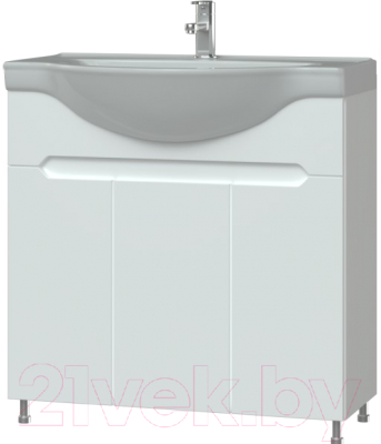Тумба под умывальник Garda Marko-118 85 / Т_ум_3дв_850_Marko - фото