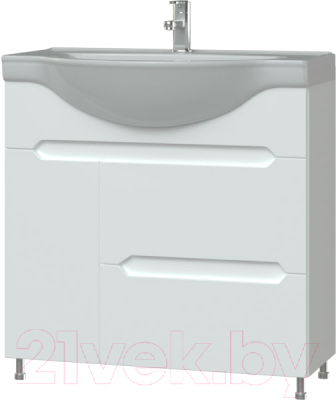 Тумба под умывальник Garda Marko-132 85 / Т_ум_2ящ_1дв_850_Marko - фото