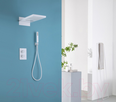 Душевая система со смесителем Abber Weiss Insel AF8052W