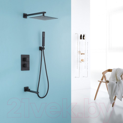 Душевая система со смесителем Abber Daheim AF8250B