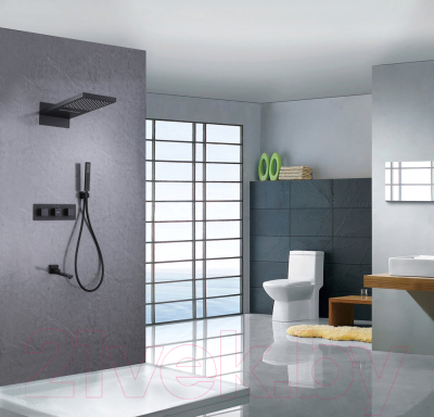 Душевая система Abber Daheim AF8253B