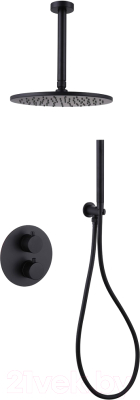 Душевая система со смесителем Abber Wasser Kreis AF8121B - фото