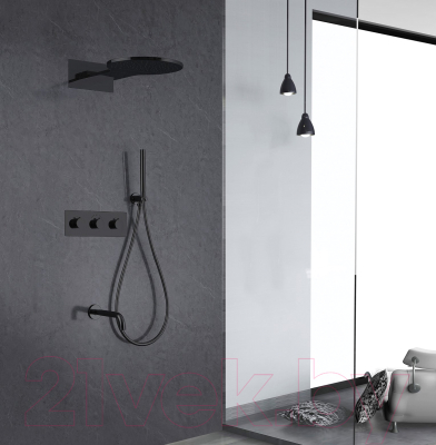 Душевая система со смесителем Abber Wasser Kreis AF8150B