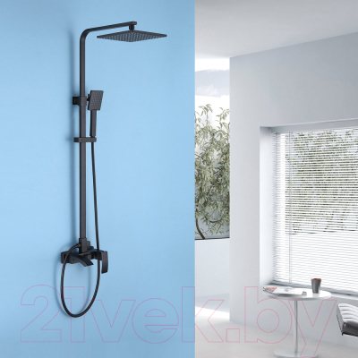 Душевая система со смесителем Abber Wasserfall AF8616B