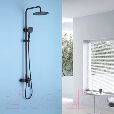 Душевая система со смесителем Abber Weiss Insel AF8020B