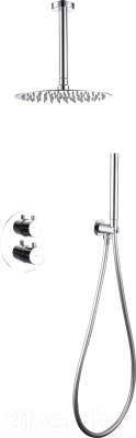 Душевая система со смесителем Abber Wasser Kreis AF8121 - фото