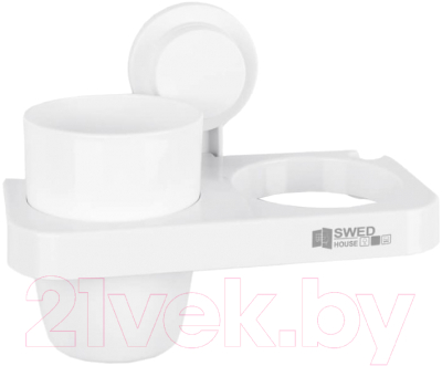 Стакан для зубной щетки и пасты Swed house Wall-Mounted Glass For Toothbrushes R5240 - фото