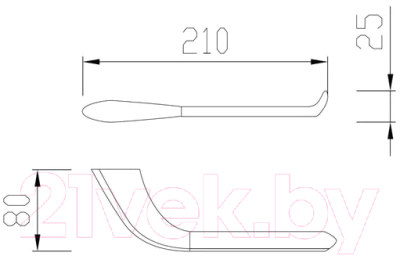 Держатель для туалетной бумаги Abber Nord AA1531 (хром)