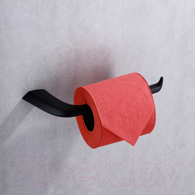 Держатель для туалетной бумаги Abber Nord AA1531B (черный матовый)