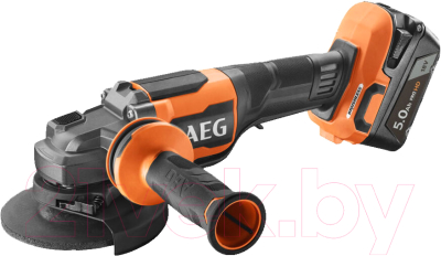 Профессиональная угловая шлифмашина AEG Powertools BEWS 18-125BLPX2-502C