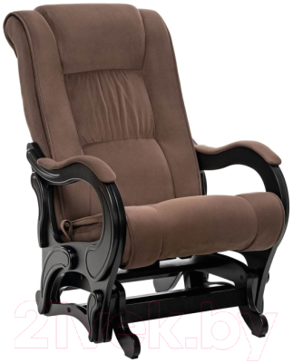 Кресло-маятник Импэкс 78 люкс (венге/V 23) - фото