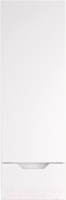Шкаф-полупенал для ванной Style Line Остин 36 1 ящик (подвесной, белый) - фото