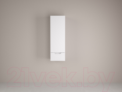 Шкаф-полупенал для ванной Style Line Остин 36 1 ящик (подвесной, белый)