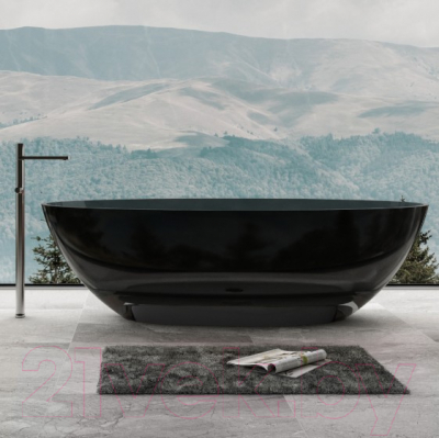 Ванна из полиэфирной смолы Abber Kristall AT9702 Onyx